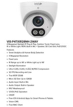 Load image into Gallery viewer, 4 Megapixel IP Plug & Play Turret, 2.8mm