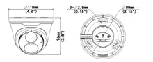 Load image into Gallery viewer, 4 Megapixel IP Plug & Play Turret, 2.8mm