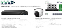 Load image into Gallery viewer, 16 Channel NVR with 4 TB +(12) 5-Megapixel Cameras