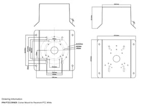 Corner Mount for Paramont PTZ