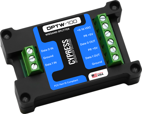 Wiegand Optical Isolator / Passive Wiegand Signal Splitter