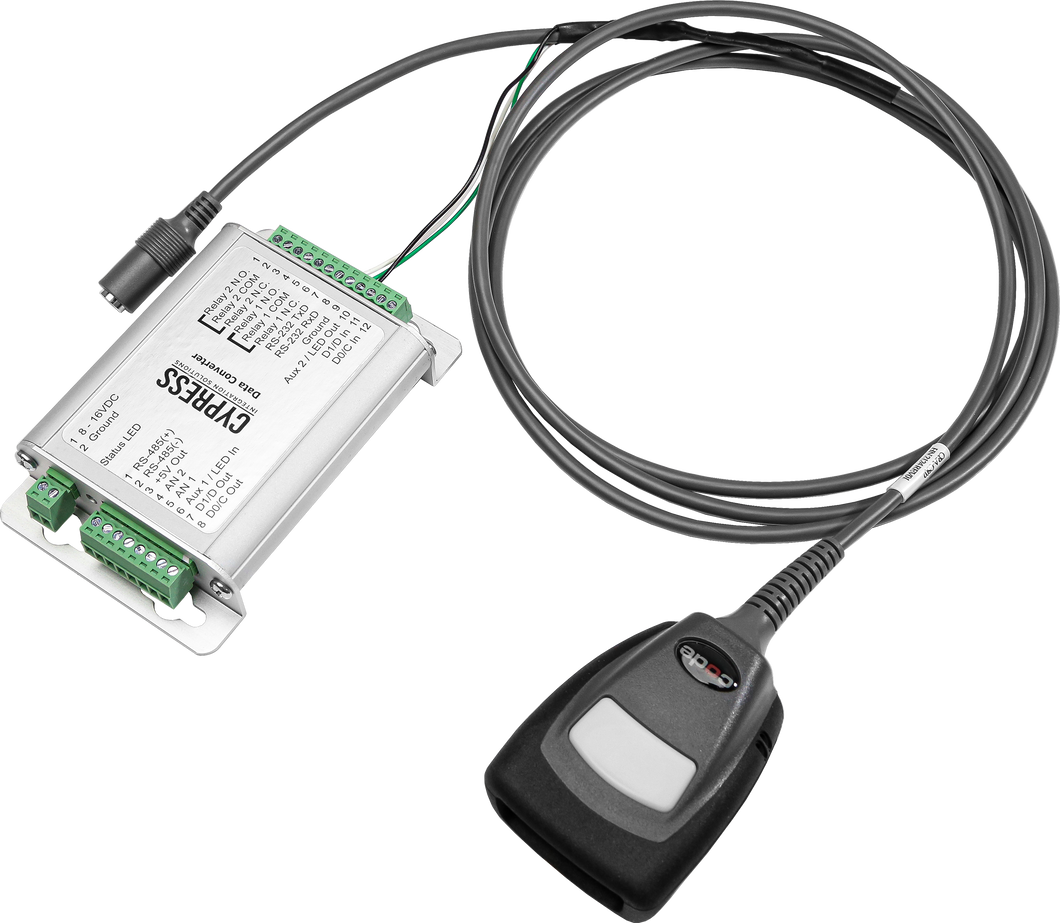 Code Barcode Scanner with Data Format Converter
