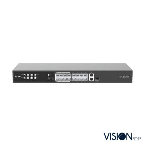 16-Port PoE Switch, 1X SFP, 225W