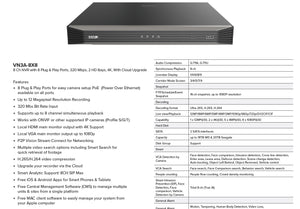 8 Channel NVR with 2 TB +(6) 4-Megapixel Turret Cameras