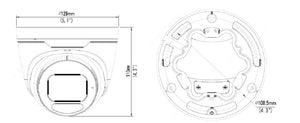 4 Megapixel Turret, 2.7-13.5mm Lens