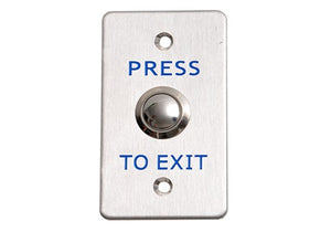 Small Exit Button Image Push to Exit Button (Small)