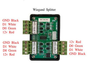 Wiegand Splitter Parallel RFID Readers